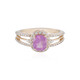 Anillo en oro con Zafiro Luc Yen (sin calentar) (AMAYANI)