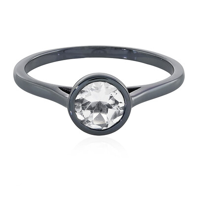 Anillo en plata con Cuarzo blanco