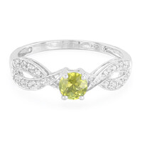 Anillo en plata con Turmalina
