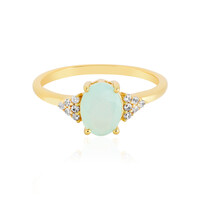 Anillo en plata con Ópalo Paraíba