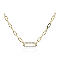 Collar en oro con Diamante I1 (H)  (CIRARI)