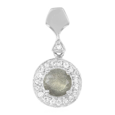 Colgante en plata con Espectrolita