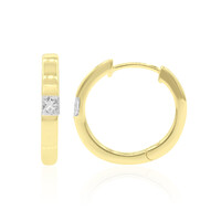 Pendientes en oro con Diamante SI1 (G)