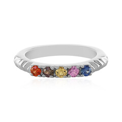 Anillo en plata con Zafiro
