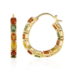 Pendientes en plata con Zafiro