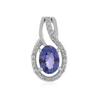 Colgante en plata con Tanzanita