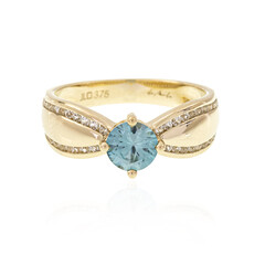 Anillo en oro con Zircón de Ratanak Kirí (de Melo)