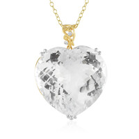 Collar en plata con Cuarzo blanco (Gems en Vogue)