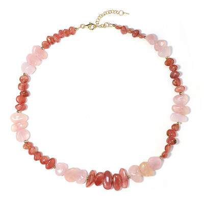 Collar en plata con Rodocrosita