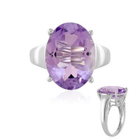 Anillo en plata con Amatista Rosa de Francia