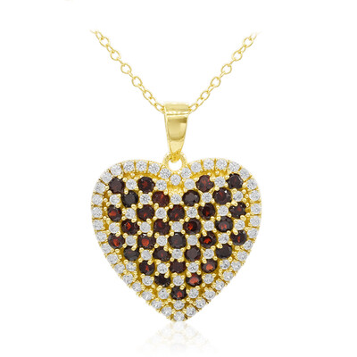 Collar en plata con Granate