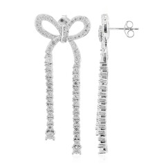 Pendientes en plata con Zircón