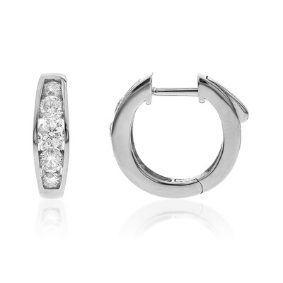 Pendientes en oro con Diamante SI2 (H) (CIRARI)