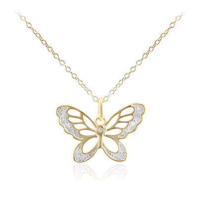 Collar en plata con Diamante I3 (I)