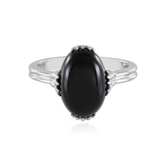 Anillo en plata con Ónix negro