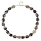 Collar en plata con Rodonita
