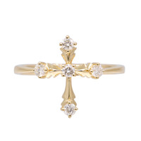 Anillo en oro con Diamante I1 (H)  (CIRARI)