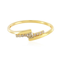 Anillo en plata con Diamante I3 champán