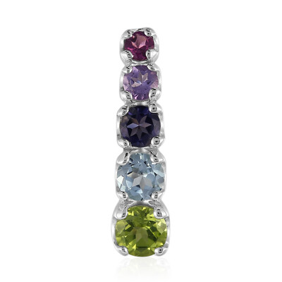 Colgante en plata con Peridoto