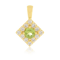 Colgante en plata con Peridoto