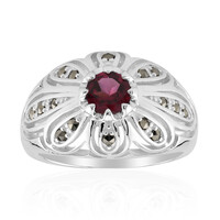 Anillo en plata con Rodolita (Annette classic)