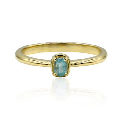 Anillo en oro con Grandidierita (AMAYANI)