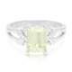 Anillo en plata con Cuncita amarillo canario