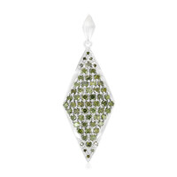 Colgante en plata con Diamante fantasía