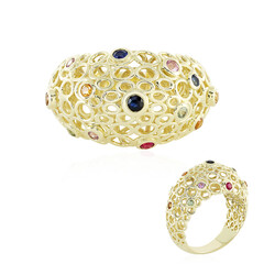 Anillo en oro con Rubelita (Ornaments by de Melo)