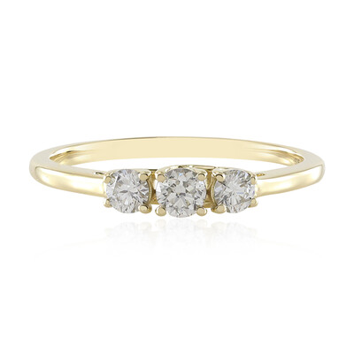 Anillo en oro con Diamante IF (G)  (de Melo)