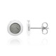 Pendientes en plata con Meteorito Aletai