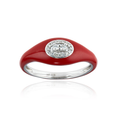 Anillo en oro con Diamante I1 (H)  (de Melo)
