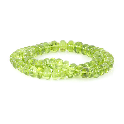 Collar en oro con Peridoto de cachemira