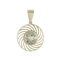 Colgante en oro con Amatista verde de Río Grande (Ornaments by de Melo)