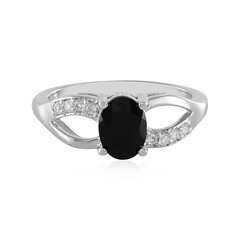 Anillo en plata con Ónix negro