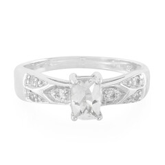 Anillo en plata con Berilo del Himalaya