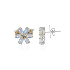 Pendientes en plata con Ópalo de Welo (Dallas Prince Designs)