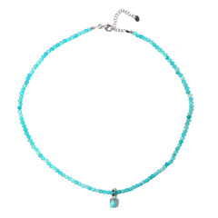 Collar en plata con Amazonita