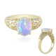 Anillo en oro con Ópalo Welo AAA (de Melo)