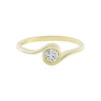 Anillo en oro con Diamante limpio a lupa F (LUCENT DIAMONDS)
