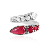 Anillo en plata con Rubí de Madagascar (de Melo)