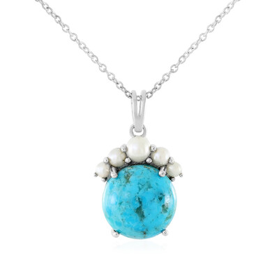 Collar en plata con Turquesa de Kingman
