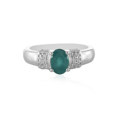 Anillo en plata con Grandidierita