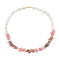 Collar en plata con Cuarzo blanco