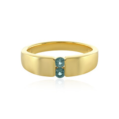 Anillo en plata con Indicolita