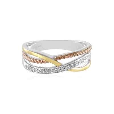 Anillo en plata con Diamante I3 (J)