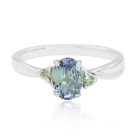 Anillo en oro con Tanzanita Camaleón