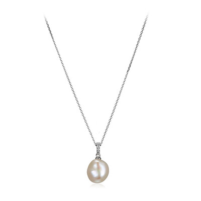 Collar en plata con Perla Freshwater