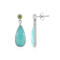 Pendientes en plata con Amazonita (KM by Juwelo)