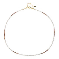 Collar en plata con Diamante plateado